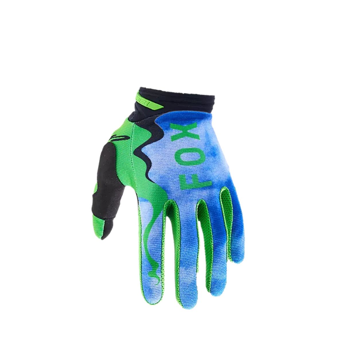 FOX - Guantes Moto 180 Atlas Celeste/Verde Fox FOX