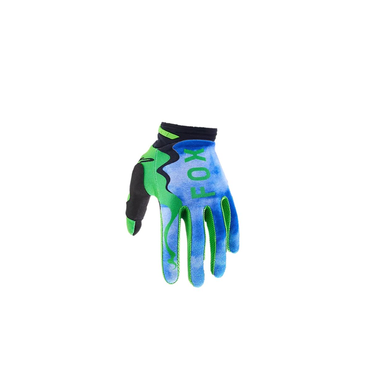FOX - Guantes Moto 180 Atlas Celeste/Verde Fox FOX