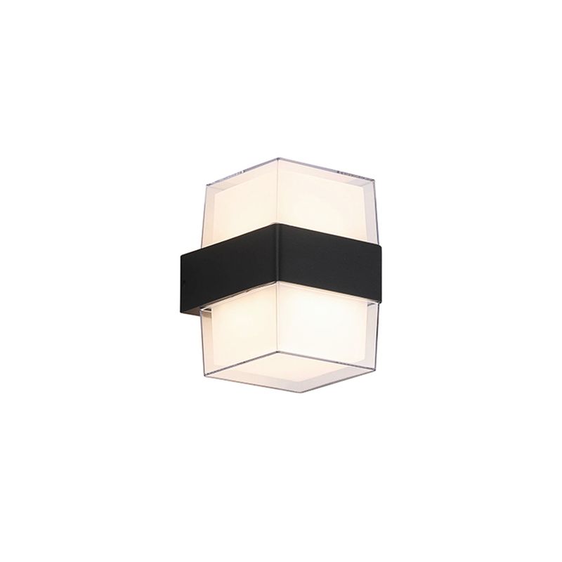 HB LEDS - Apliqué de Pared LED Exterior Cuadrado 10W Cálido