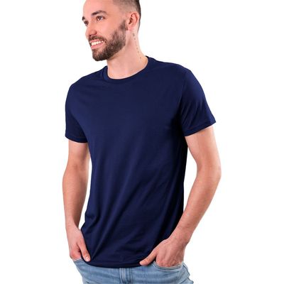 Imagen 2 del producto Polera de algodón pima cuello redondo manga corta