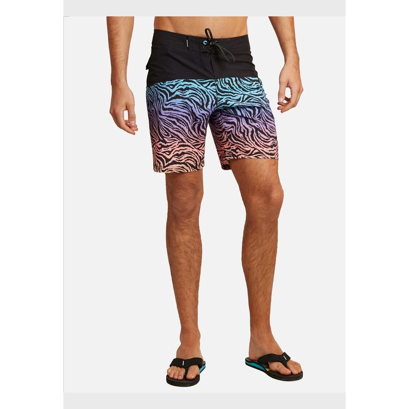 MAUI AND SONS - Traje De Baño Stretch Animal Rainbow Vortex Hombre Multicolor Maui And Sons