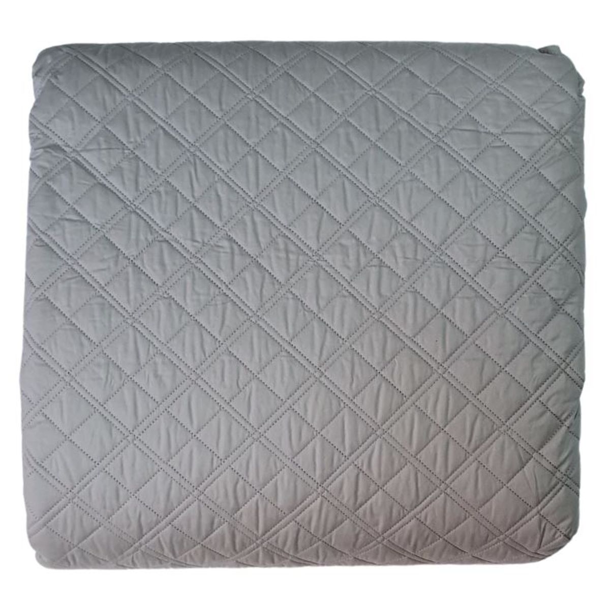 EL CASTILLO FRAZADAS - Quilt 100% Algodón Gris 2 Plazas