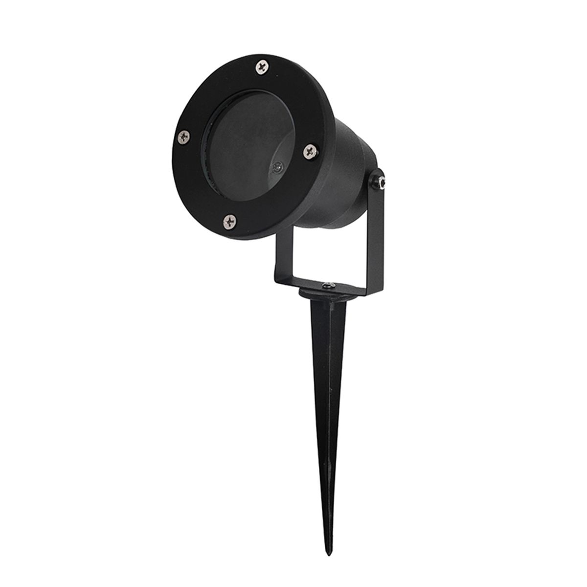 HB LEDS - Foco Estaca Exterior Porta GU-10 Negro