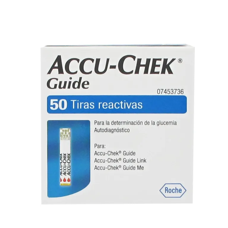 Tiras reactivas Accu-Chek Guide 50 unidades