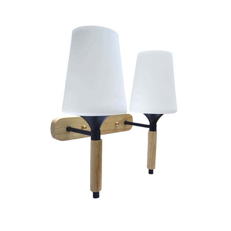 HB LEDS - Apliqué de Pared Doble Lusitania Porta E-27 Incluye Ampolleta Cálida
