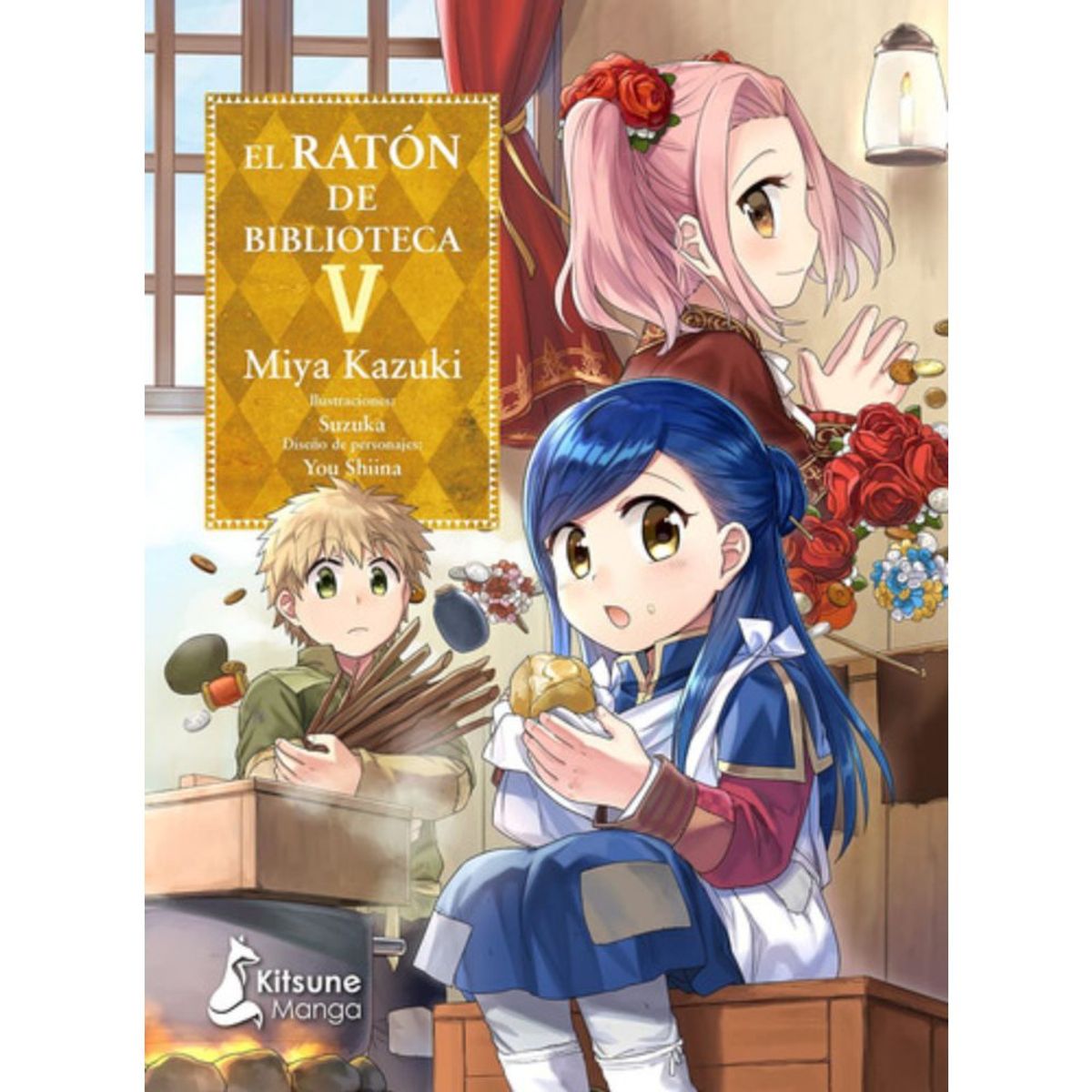 KITSUNE BOOKS - Libro El Ratón De Biblioteca 5 - Miya Kazuki