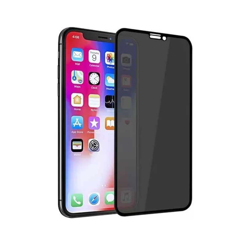 GENERICO - Lamina Anti Espia Para iPhone 11 de Vidrio Templado