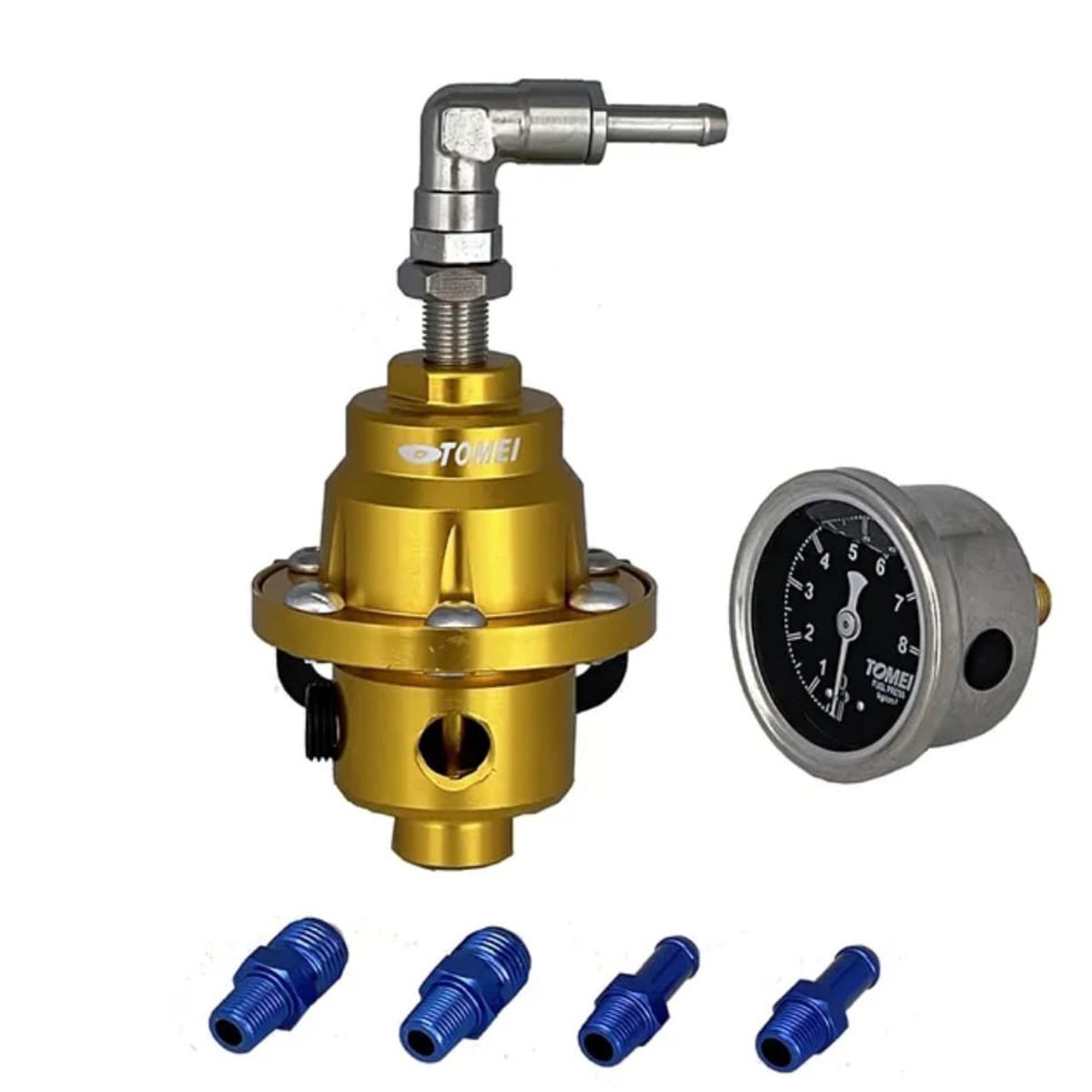 GENERICO - Regulador presión de Bencina Combustible Universal ajustable