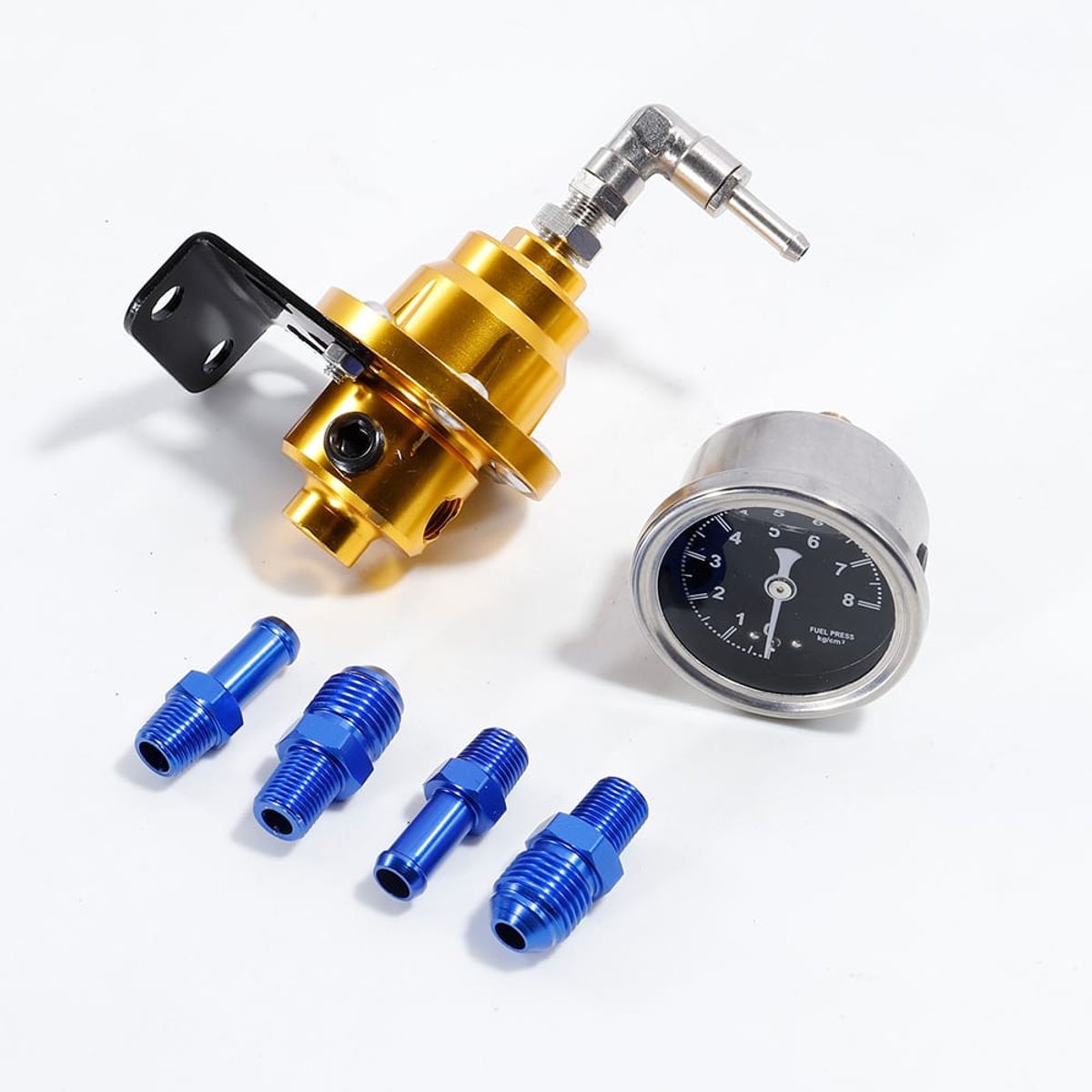 GENERICO - Regulador presión de Bencina Combustible Universal ajustable