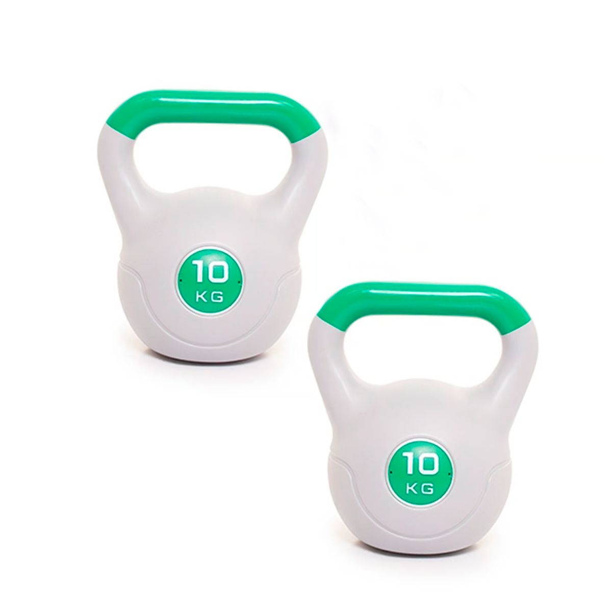 SDFIT - Pesa Rusa Kettlebell PVC  10 kg Pack 2x Unidades