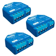 SHELLY - Pack 3x Rele Plus 1 UL
