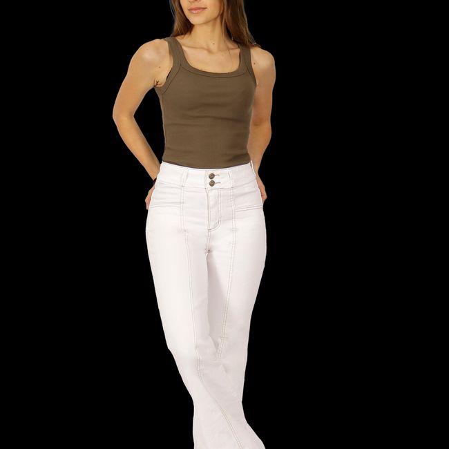 DIVINO JEANS - Jeans Amy IV Blanco Divino Jeans - Blanco