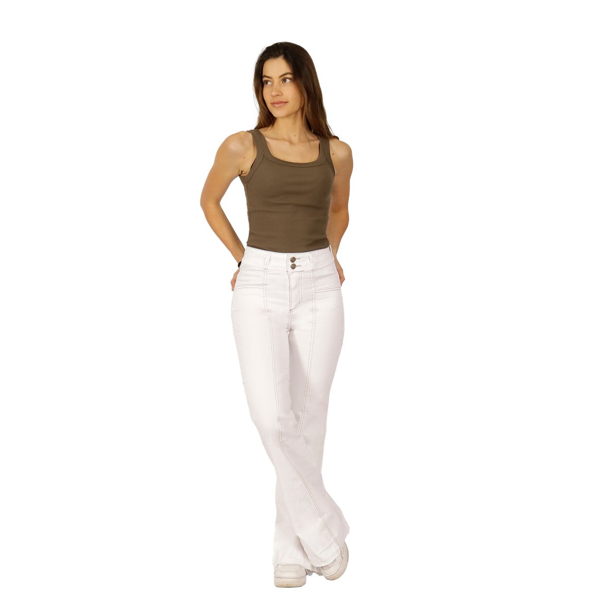 DIVINO JEANS - Jeans Amy IV Blanco Divino Jeans - Blanco