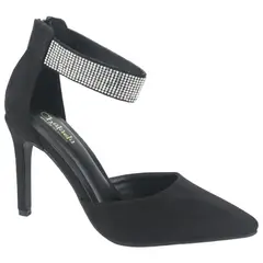 CHALADA - Zapato Mujer Negro Casual Cristal-2