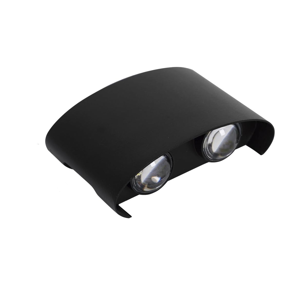 HB LEDS - Apliqué de Pared LED Doble 4W Cálido Negro