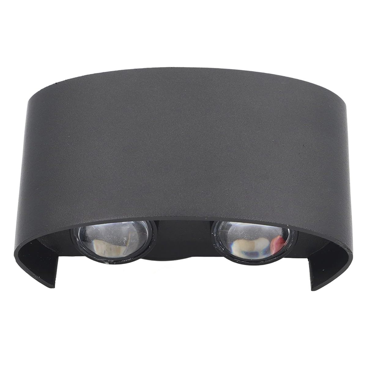 HB LEDS - Apliqué de Pared LED Doble 4W Cálido Negro