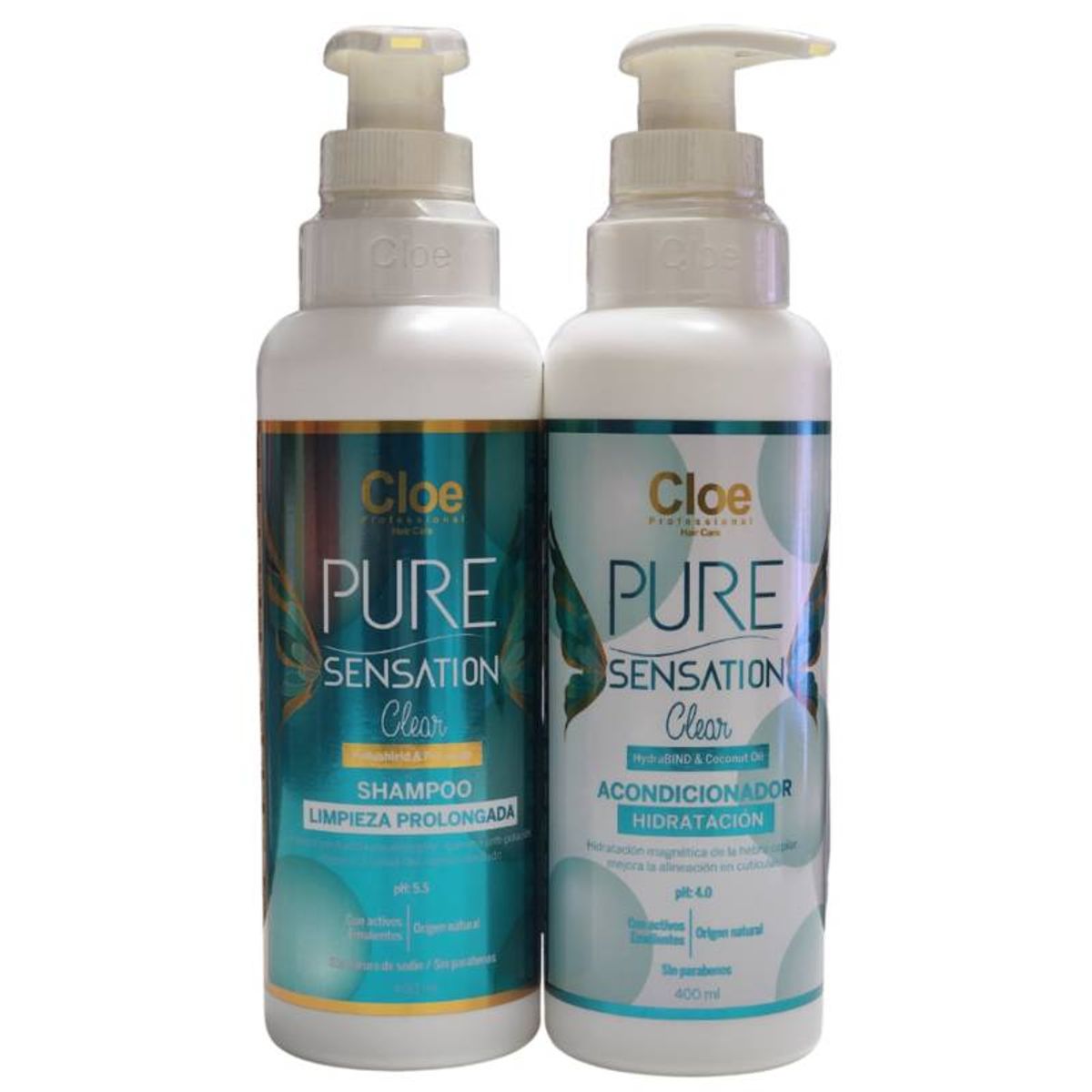 GENERICO - SHAMPOO PURE SENSATION CLEAR 400ML CLOE.
