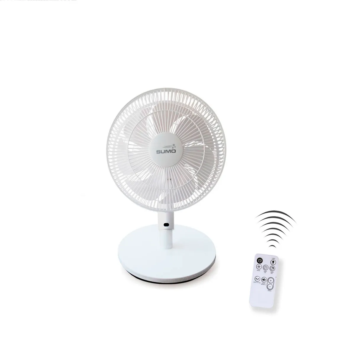 SUMO - Ventilador ultra silencioso con control remoto de mesa VP-88 Sumo