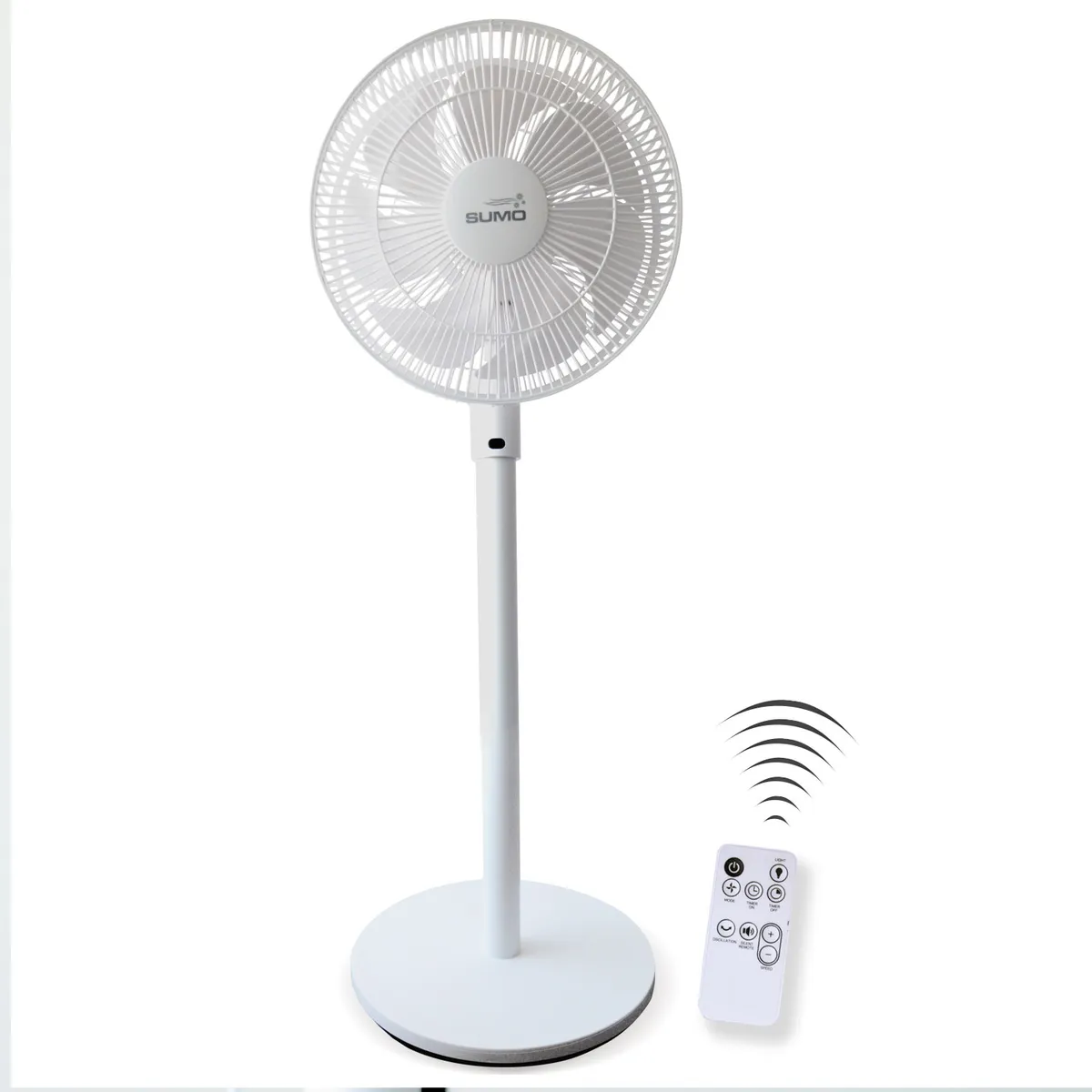 SUMO - Ventilador ultra silencioso con control remoto de pie VP-88 Sumo