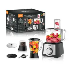 RAF - Procesador de alimento Multifuncional 7 en 1 1,5 litros 600W Raf-305