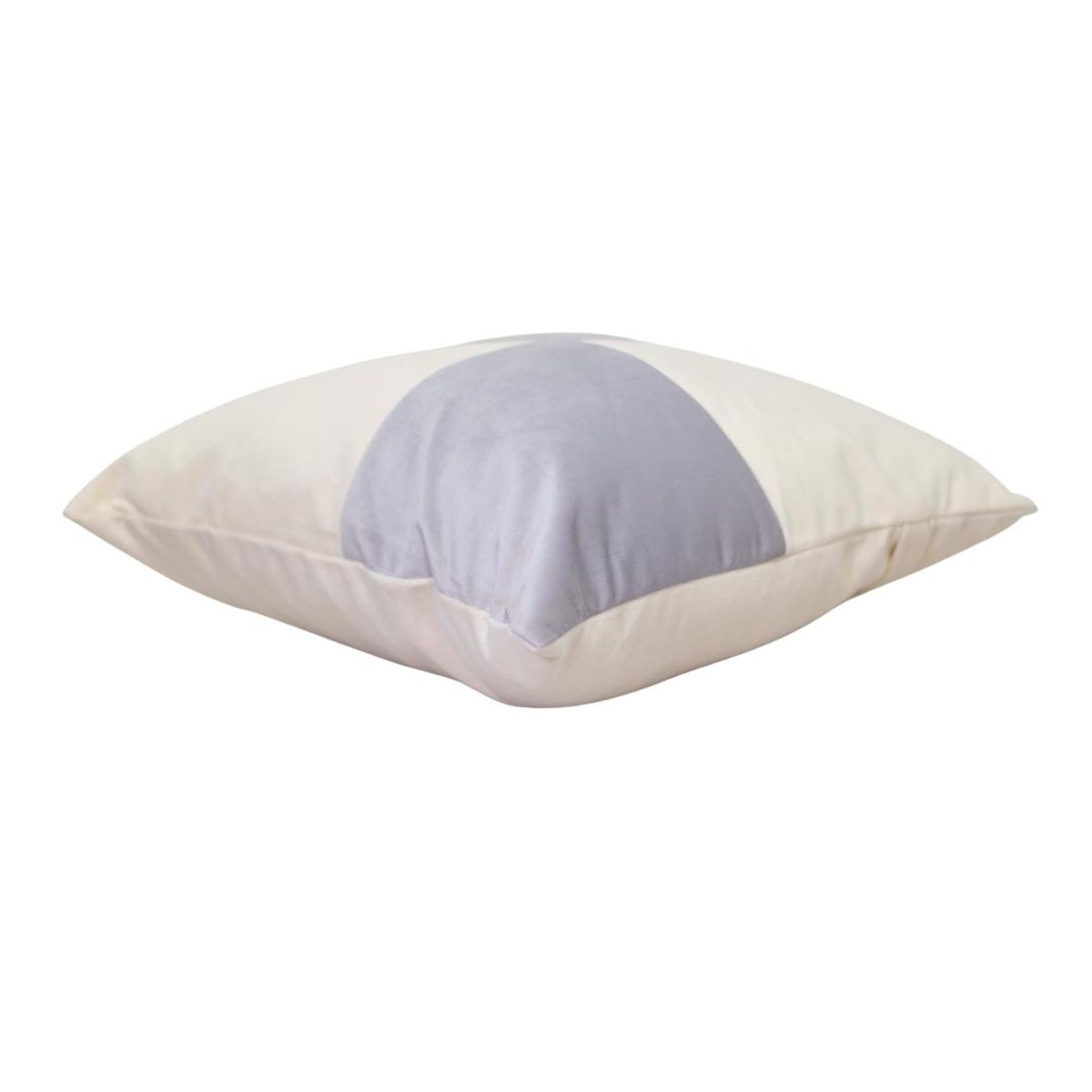 GENERICO - Cojín Gabriela Gris Blanco Felpa 50x50 cm Máxima Design