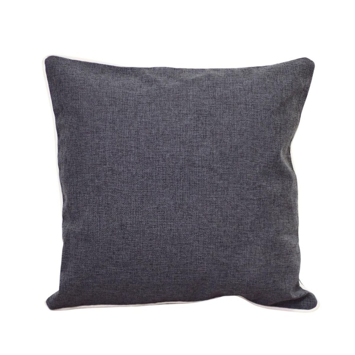 GENERICO - Cojín Antonia Grafito Delta 50x50 cm Máxima Design.