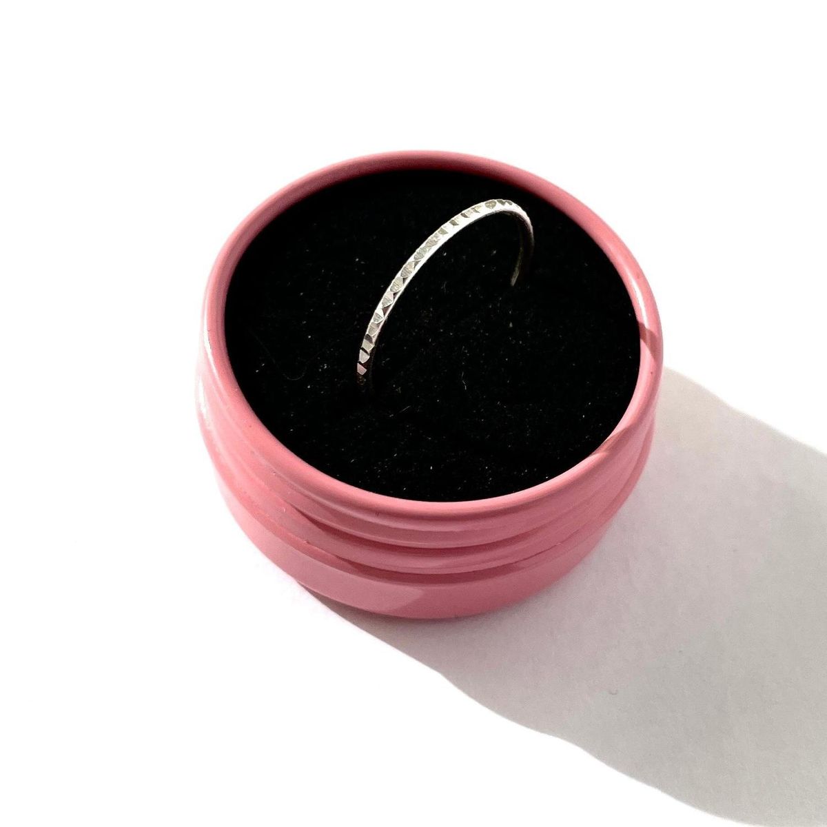 GOIA - Anillo Fino Ranurado Plata - Plateado - 0