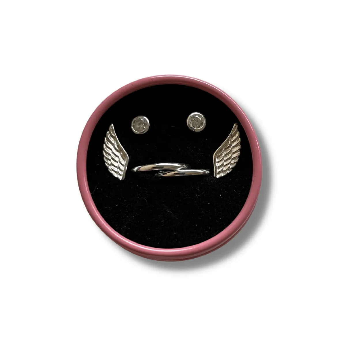 GOIA - Pack CUPIDO Alas Argollas circón