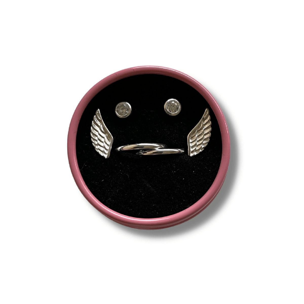 GOIA - Pack CUPIDO Alas Argollas circón