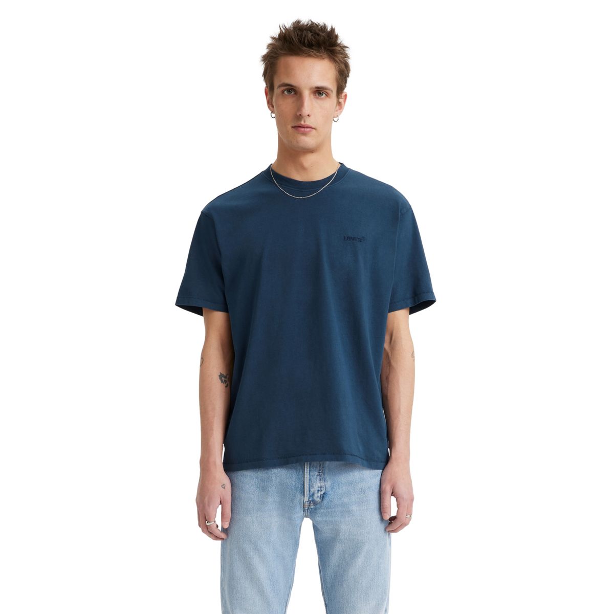 LEVIS - Polera Hombre Manga corta Red Tab Azul Levis