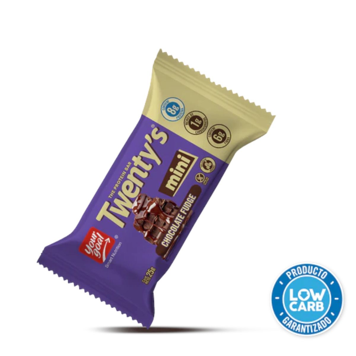 YOUR GOAL - 5 BARRAS MINI TWENTYS CHOCOLATE FUDGE - YOUR GOAL