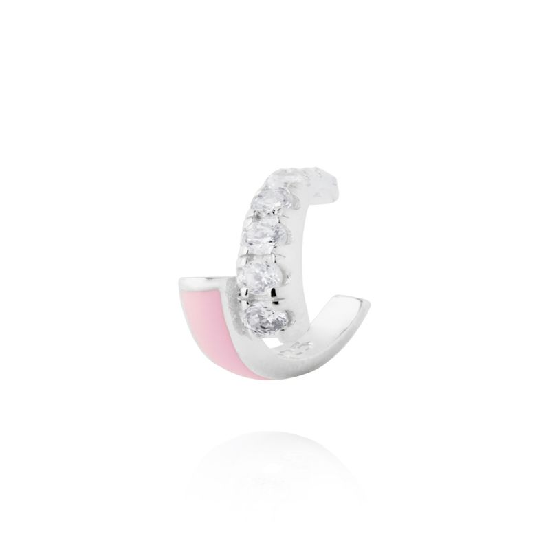 JB JOYAS BARON - Aros de Plata Esterlina 925 Individual Esmaltado