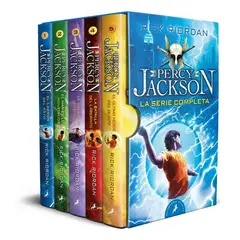 SALAMANDRA BOLSILLO - Estuche Colección Saga Completa Percy Jackson - Rick Riordan