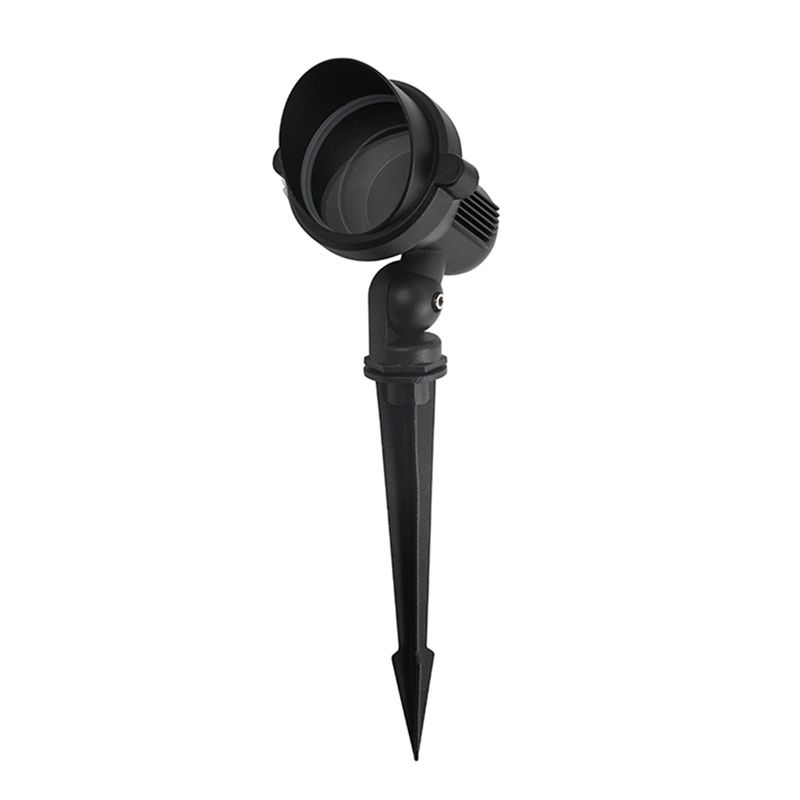 HB LEDS - Foco Lámpara Jardín Estaca Porta GU-10 Negro
