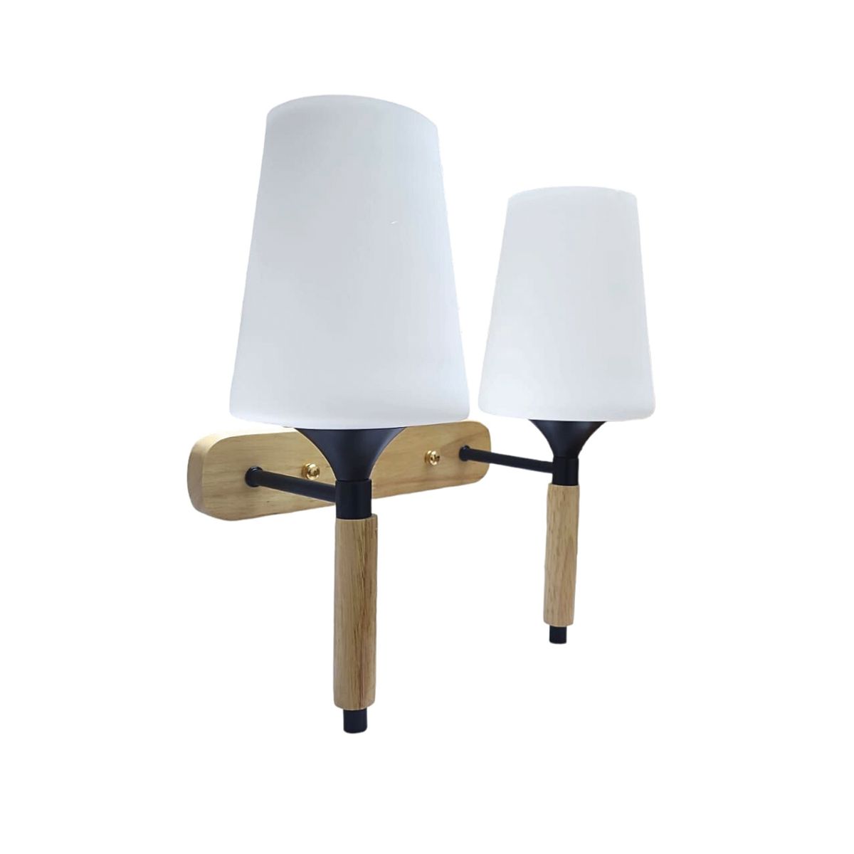 WANT - Apliqué de Pared Doble Lusitania Porta E-27 Incluye Ampolleta Fría