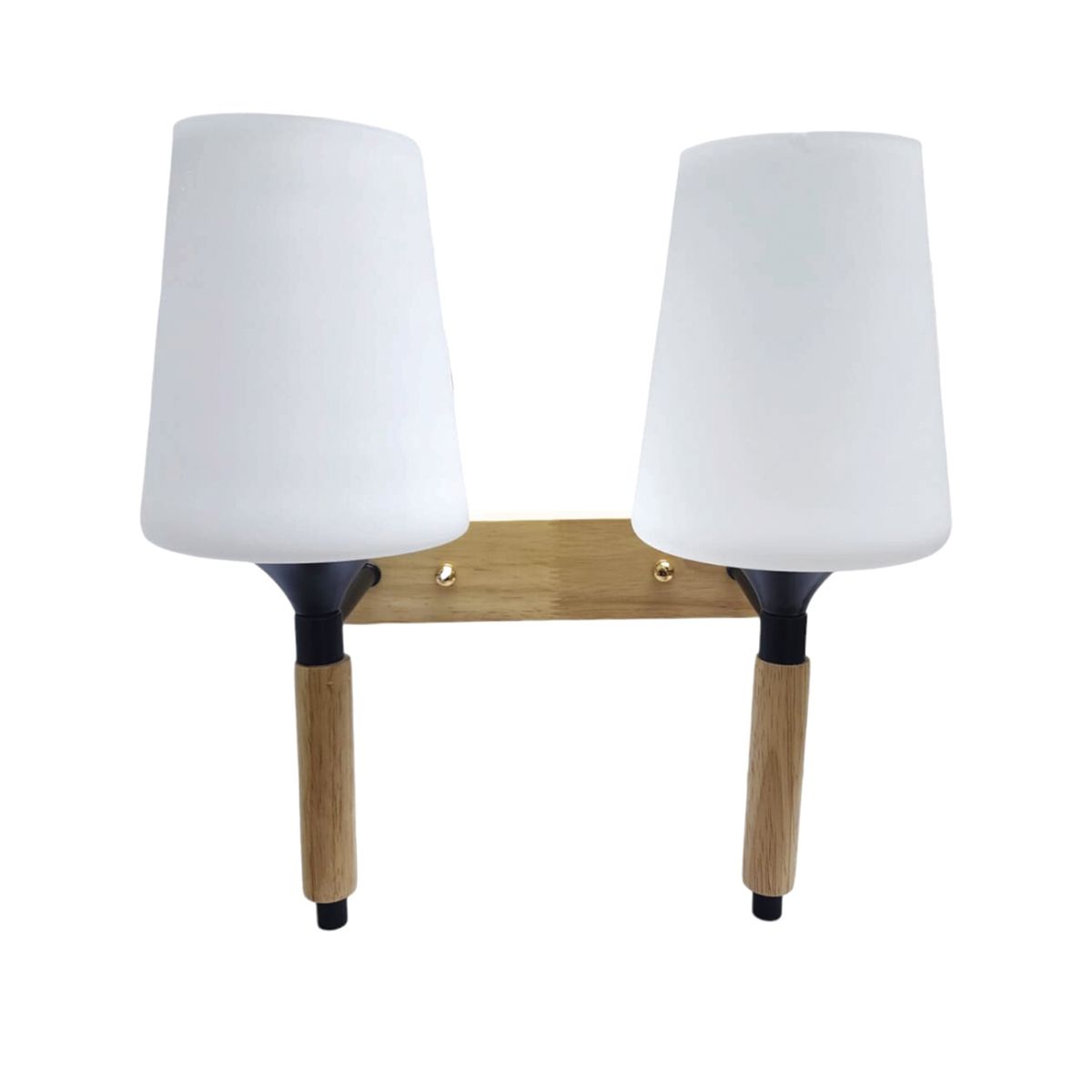 WANT - Apliqué de Pared Doble Lusitania Porta E-27 Incluye Ampolleta Fría