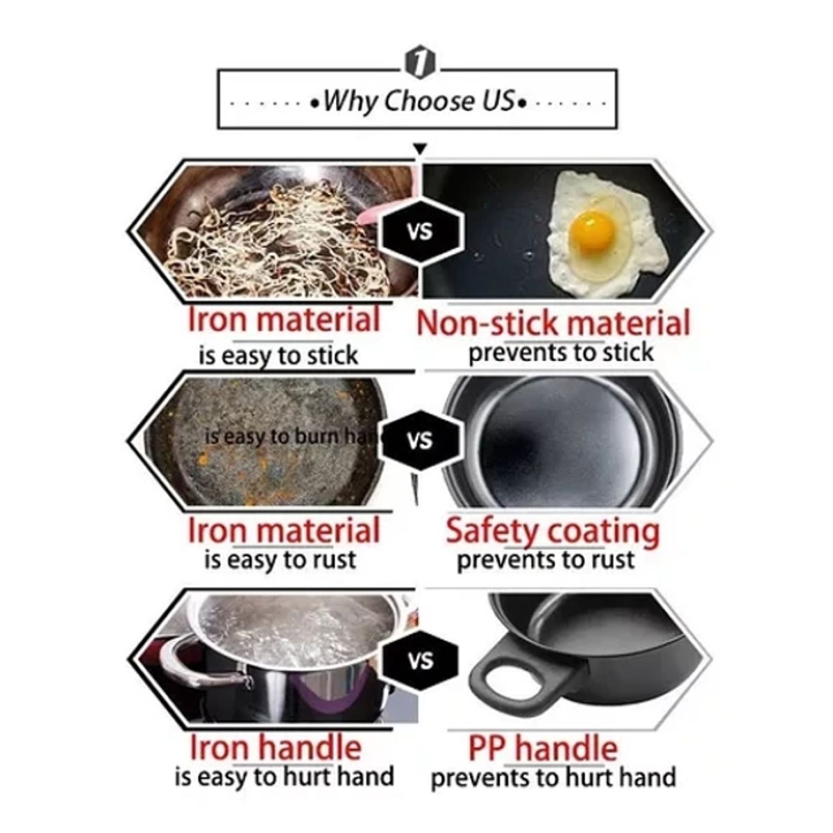 GENERICO - Juego De Ollas Cocina Antiadherente Set De 13 Piezas