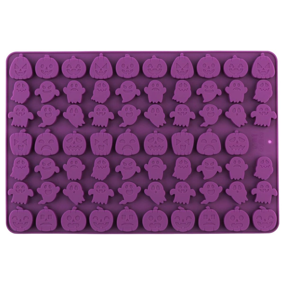 GENERICO - Molde Silicona Para Chocolate Calabaza Moldes Halloween Fantasma.