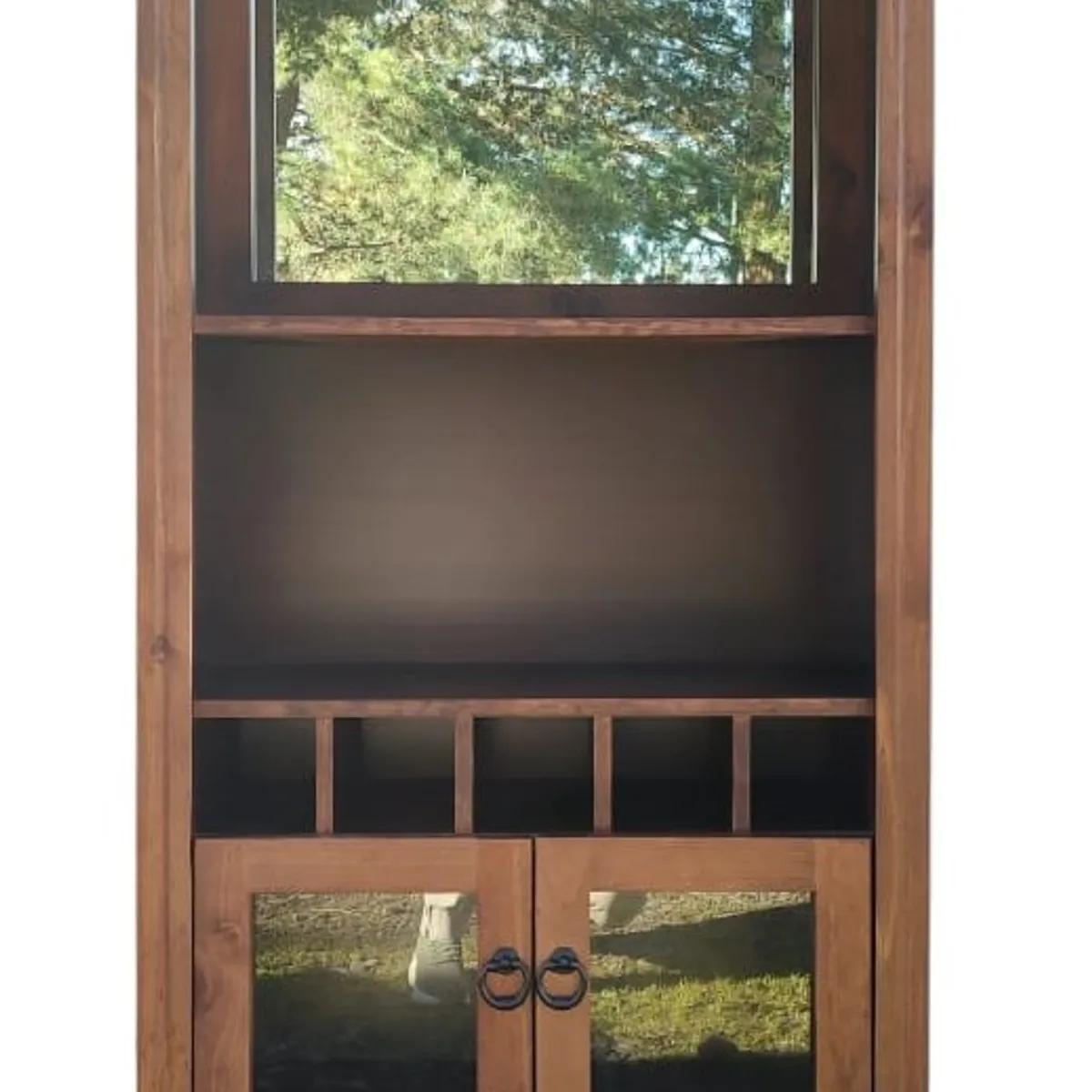 GENERICO - Vitrina Igmax cava espejo 2 puertas con copero