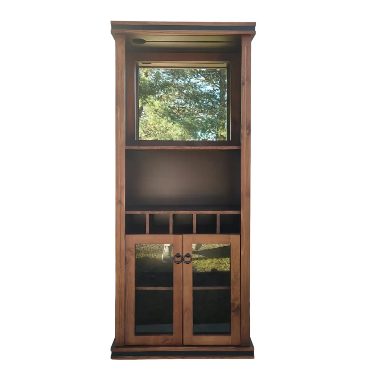 GENERICO - Vitrina Igmax cava espejo 2 puertas con copero