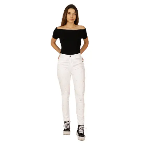 DIVINO JEANS - Jeans Nilo III Blanco - Blanco