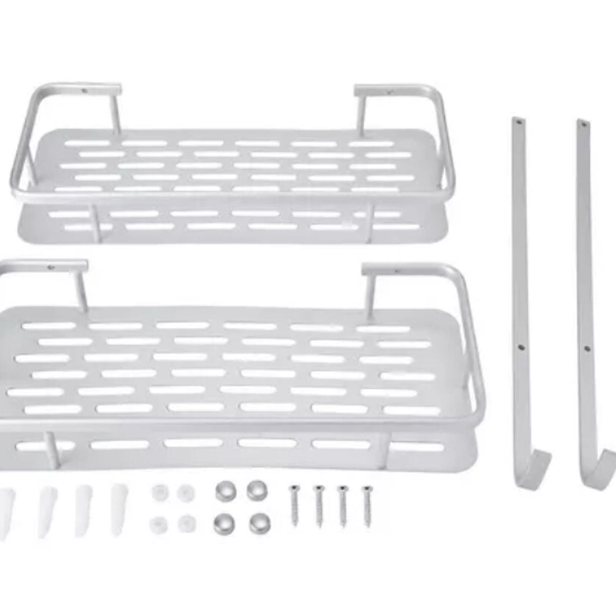 ESHOPANGIE - Organizador Para Ducha Estante Repisa 2 Niveles Multiuso