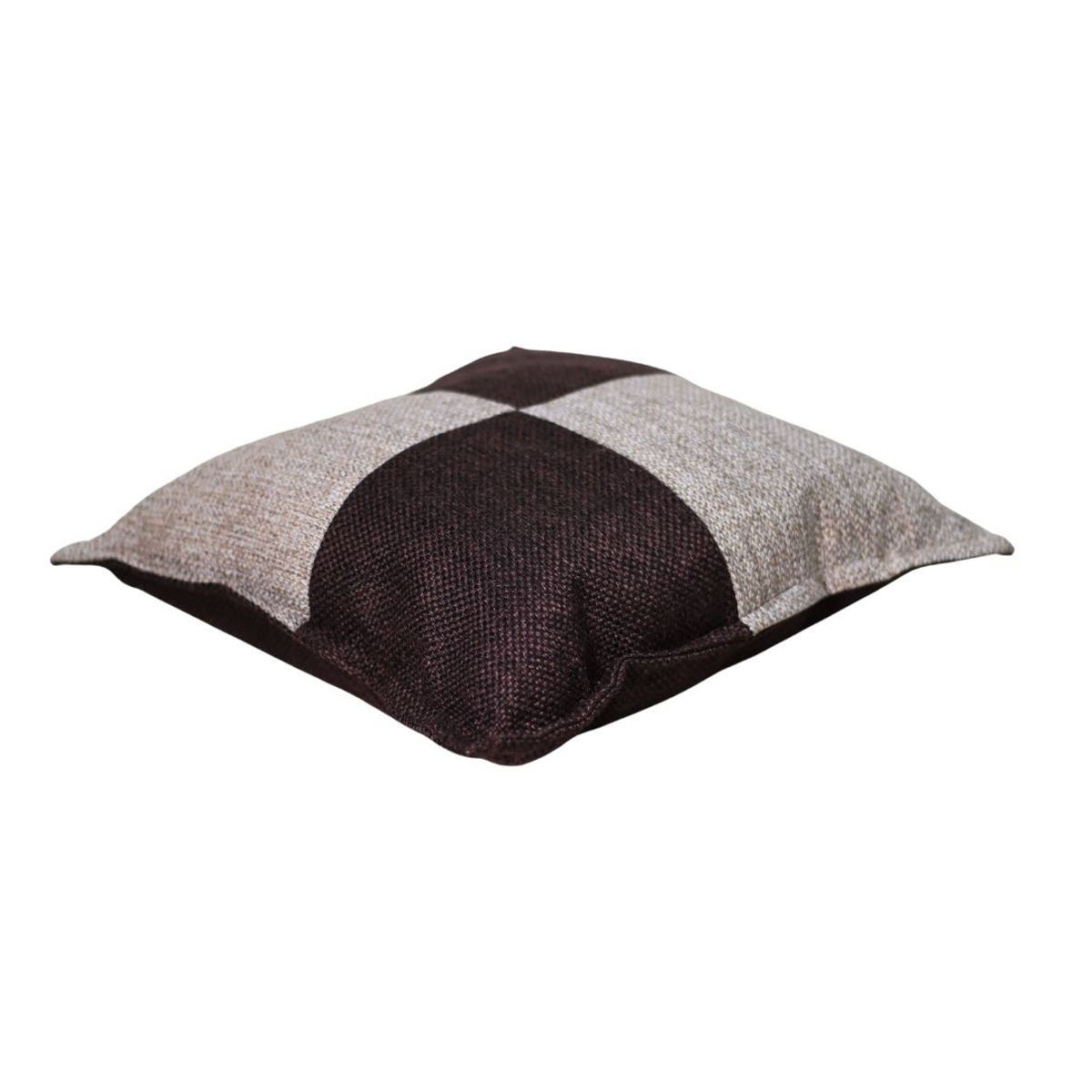 GENERICO - Cojín Gabriela Café Moro Gris-Beige Omega 50x50 cm Máxima Design