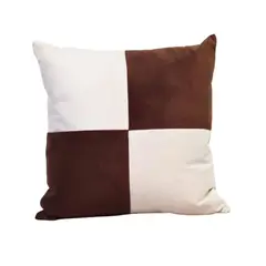 GENERICO - Cojín Gabriela Café Moro Blanco 50x50 cm Máxima Design
