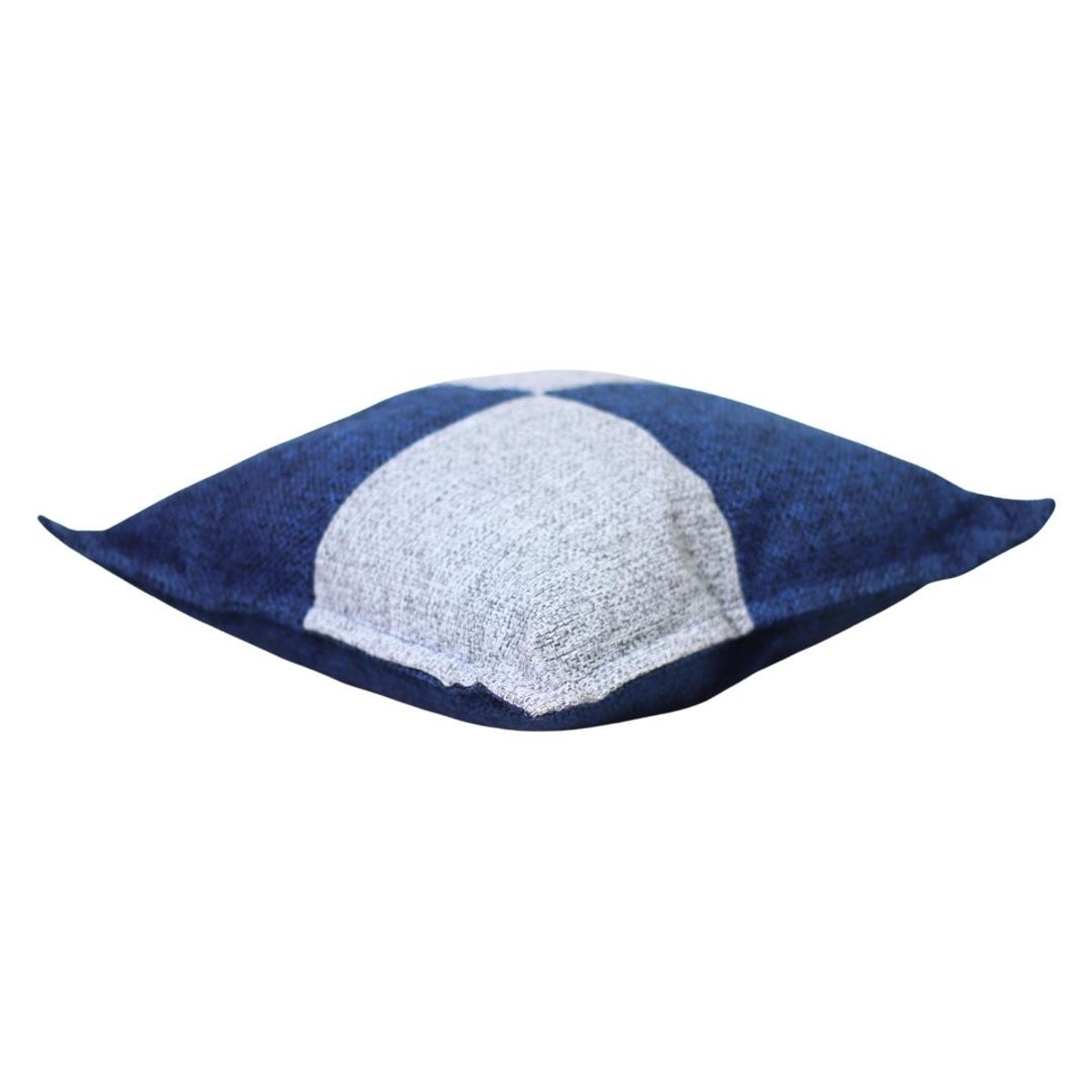 GENERICO - Cojín Gabriela Gris Azul Omega 50x50 cm Máxima Design