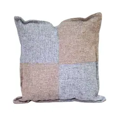 GENERICO - Cojín Gabriela Gris Beige Omega 50x50 cm Máxima Design