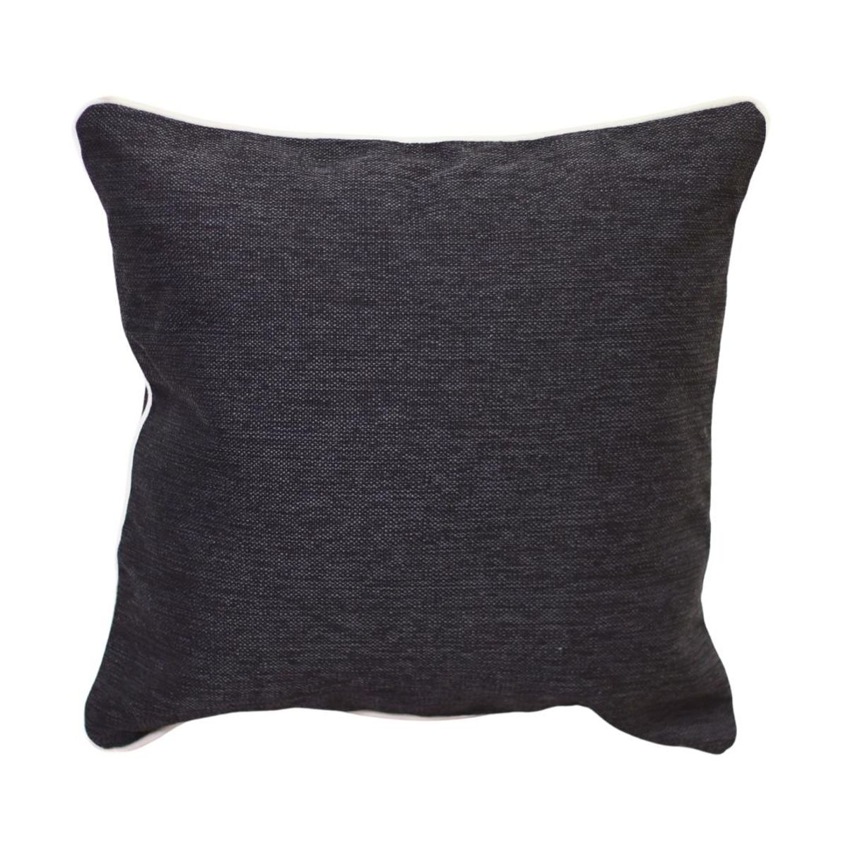 GENERICO - Cojín Antonia Negro Delta 50x50 cm Máxima Design