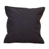 Cojín Antonia Negro Omega 50x50 cm Máxima Design.