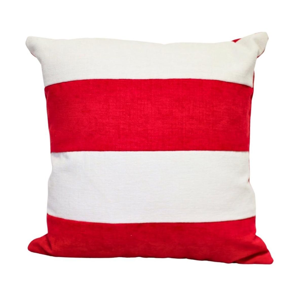 GENERICO - Cojín Rayen Rojo Blanco Altea 50x50 cm Máxima Design