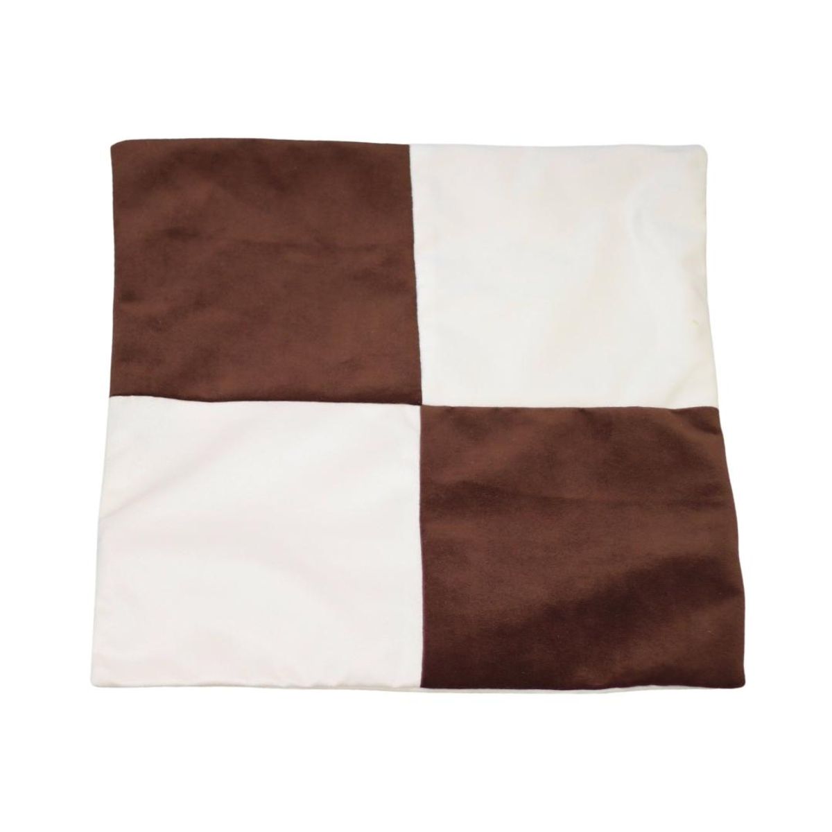 GENERICO - Funda Cojín Café Moro Blanco 50x50 cm Máxima Design